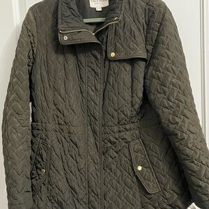 Cole Haan Women's Utility Jacket - Dark Green